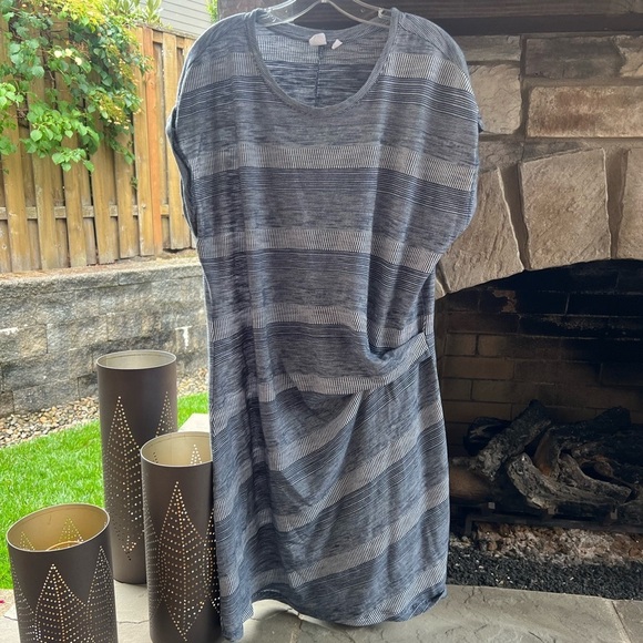 Gap Blue Side Detail Dress XL - Picture 2 of 6